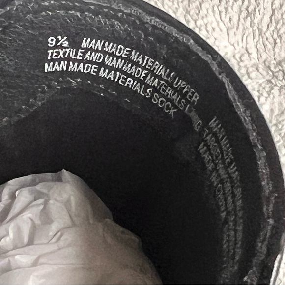 A New Day Hudson Platform Patent Leather Chunky Heel Goth Loafer Jet Black 9.5 - Picture 10 of 13